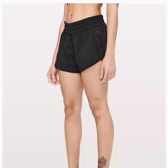 Lululemon Tracker Low-Rise Lined Short 4" - Picture 2 of 4